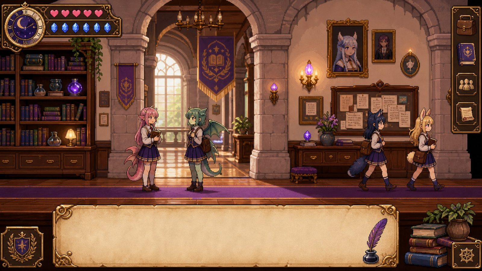 魔法兽娘学院MagicalMonster 攻略要点 画面 3